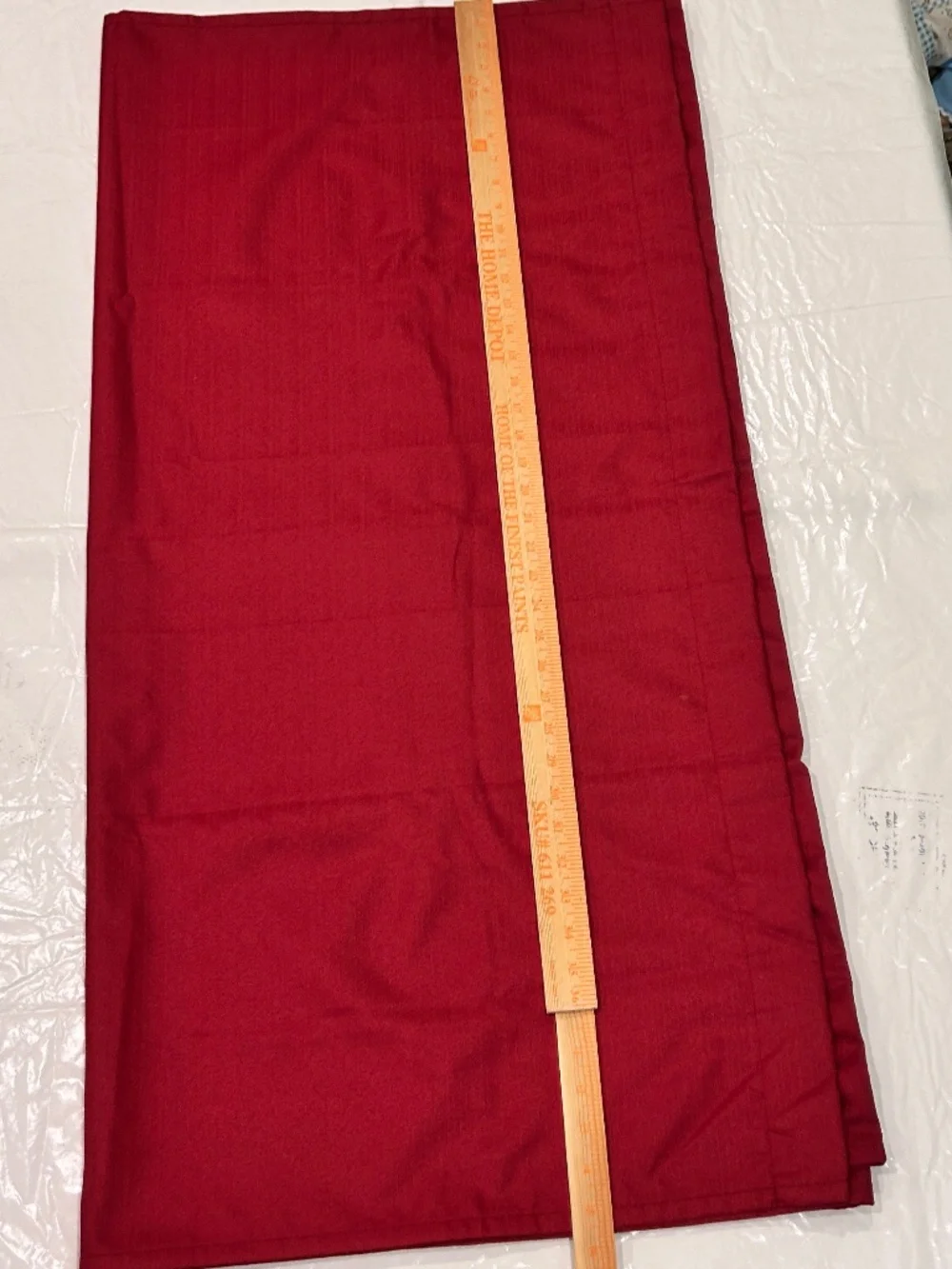 82x80 Wine Red Burgundy Blackout Fully Lined Curtains Double Panels